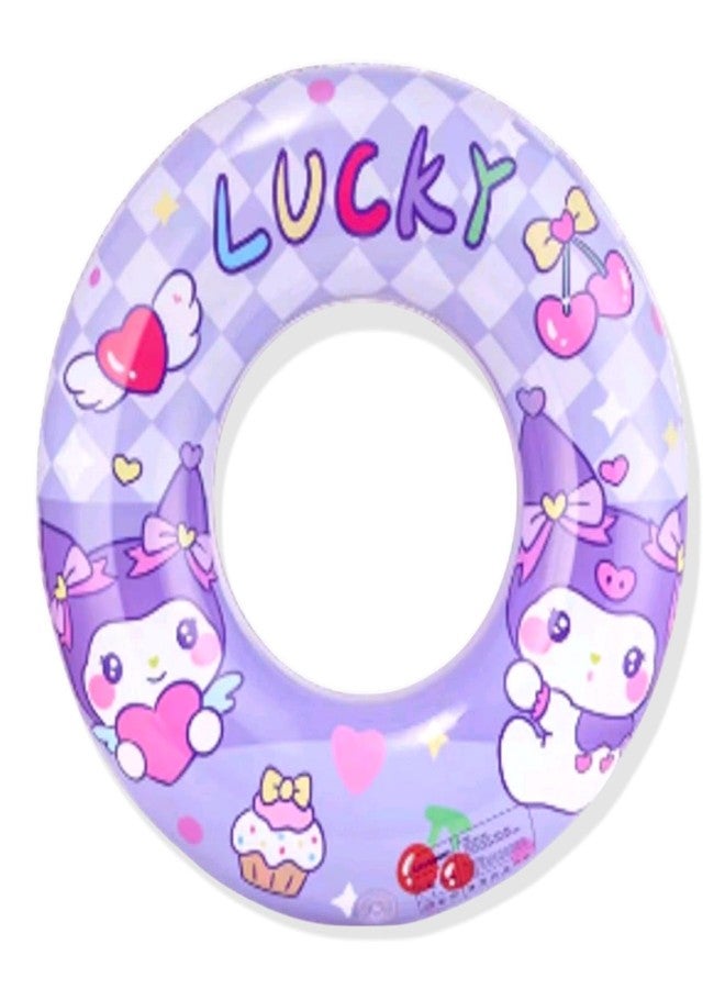 TERA13 Baby Swimming Tube | Inflatable Float Children's Swimm-ing Ring | Swimming Seat Toddler, Toddler Pool Swimm-ing Ring for Kids | Summer Water Toy for Kids (Kuromi) - Image 1